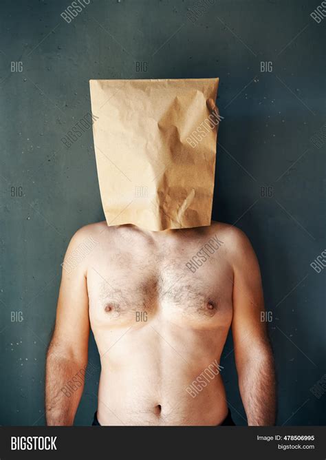 Man Paper Bag On Head Image Photo Free Trial Bigstock