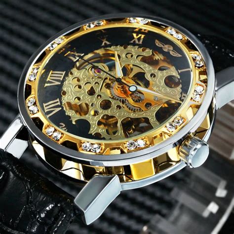 Luxury Automatic Wristwatches for Men with Skeleton Dial - Quality ...