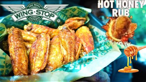 Wingstop® Hot Honey Dry Rub Wings Review 🔥🍯🍗 Ricknation Eats Youtube