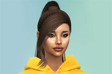 Sims 4 Ariana Grande Hair