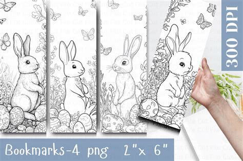 Easter Bookmark Png Design Graphic By Cut File · Creative Fabrica
