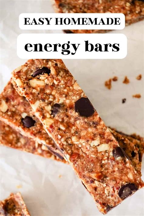 No Bake Homemade Energy Bars With Oats And Dates Grateful Grazer