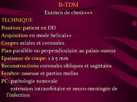 Radioanatomie Des Sinus De La Face Et Variantes