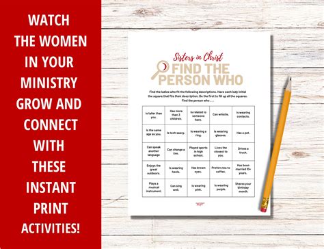 Women S Ministry Game Bundle Bible Games Find The Guest Bingo Women