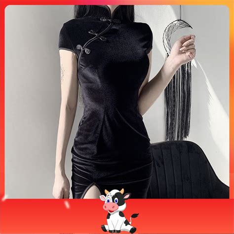 Readt Stock Available Malaysia Velvet Plain Lingerie Nightwear Nightgown Shopee Malaysia