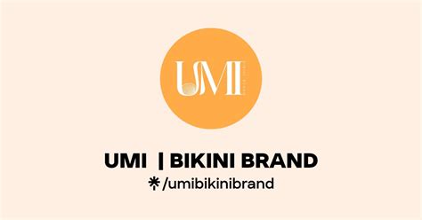 UMI BIKINI BRAND Instagram Linktree
