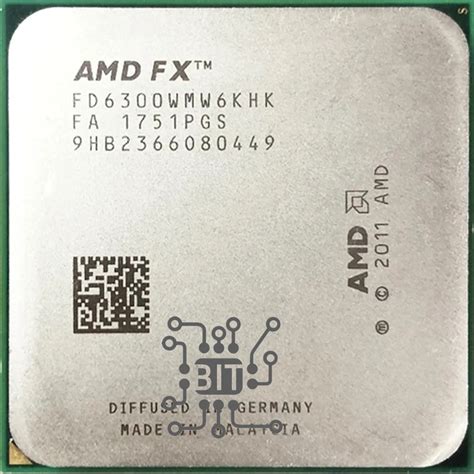 Procesador De Cpu Amd Fx Series Fx Fx Ghz De Seis N Cleos