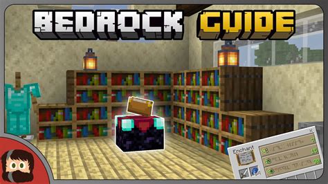 Minecraft Enchanting Guide Bedrock Guide S Ep Tutorial Survival