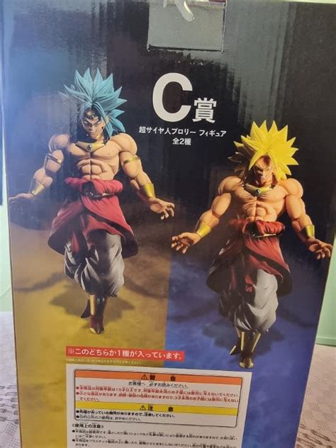 Dragonball Kuji Prize C Back To Film Super Saiyan Broly Blue Hair