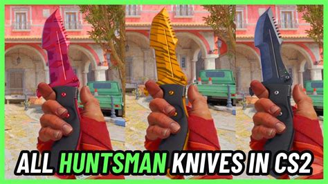 Huntsman Knife All Skins Cs In Game K Youtube