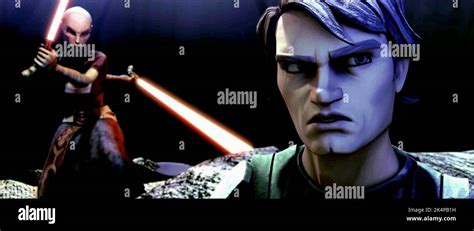 ASAJJ VENTRESS, ANAKIN, STAR WARS: THE CLONE WARS, 2008 Stock Photo - Alamy