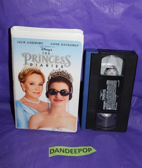 The Princess Diaries Vhs Disney Movie Vhs Tapes