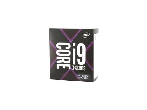 Intel Core I9 I9 10900x 10cores 14nm Fclga2066 Cpu Up To 4 5ghz Processors 10 Cores 20 Threads