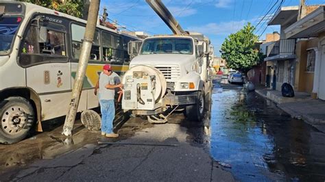 Seis colonias de Mazatlán están sin agua este miércoles por reparación