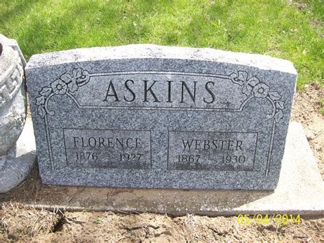Florence F Crosson Askins 1876 1928 Find A Grave Memorial