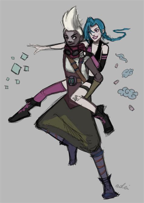 Ekko X Jinx By Adeiismad On Deviantart