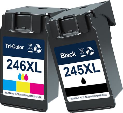 Generic Remanufactured 245xl Ink Cartridge Compatible With Canon Pg 245xl Cl 246xl