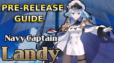 Turn 2 Rta Pre Release Guide Navy Captain Landy Epic Seven Youtube