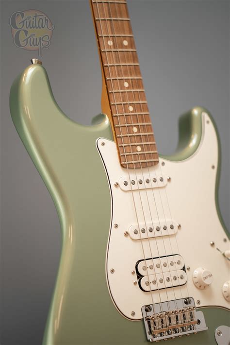 Fender Player Stratocaster Sage Green Metallic Guitar Guys