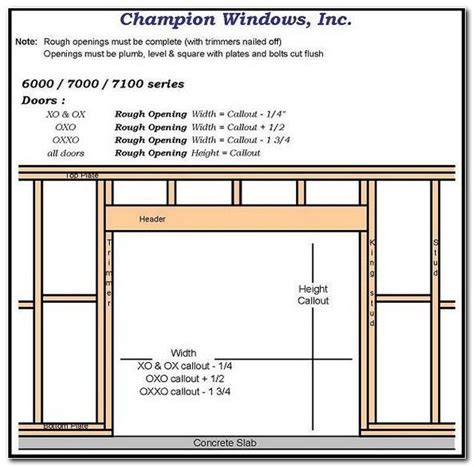 Framing 16 Foot Garage Door Opening Check More At Facelotion