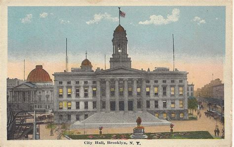 Inside The Apple Postcard Thursday Brooklyn City Hall