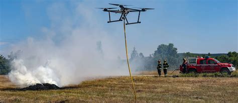 Exploring The Potential Of Firefighting Drones To Tackle Wildfires