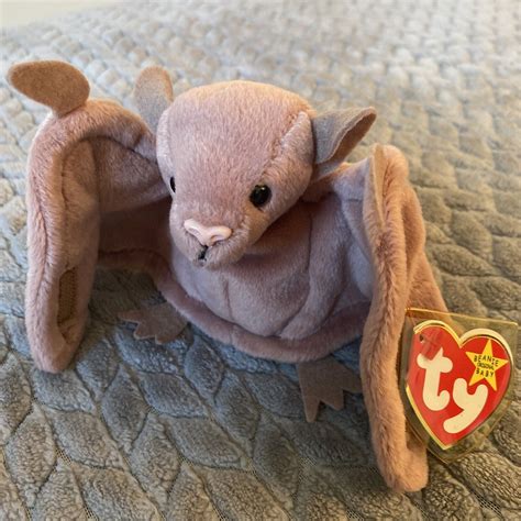 Ty Beanie Baby Batty The Bat Halloween Inch Mwmts Stuffed