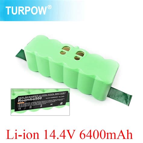 Turpow V Mah Rechargeable Battery Li Ion For Irobot Roomba