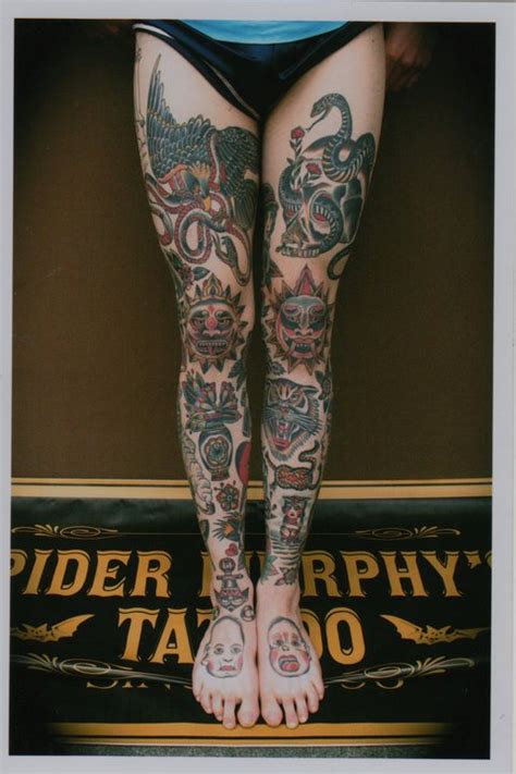 22 ideias bacanas de tatuagens Sleeve para as pernas Marte é para os