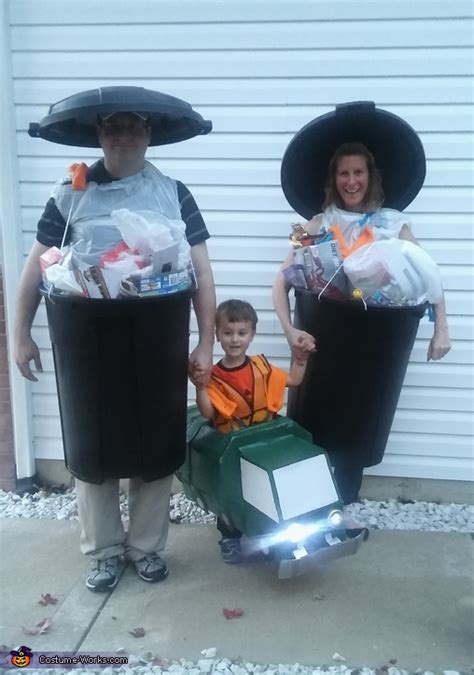 Taking out the Trash Family Halloween Costume