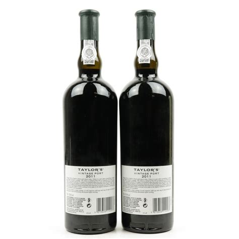 Taylors 2011 Vintage Port 2x75cl Wine Auctioneer