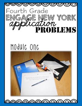 Fourth Grade Engage NY Eureka Application Problem Strips Module One