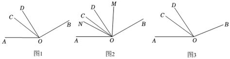 已知∠ Cod在∠ Aob的内部，∠ Aob 150°，∠ Cod 20° 1 如图1，求∠ Aod ∠ Boc的大小； 2 如图2，om平分∠ Boc，on平分∠ A 百度教育