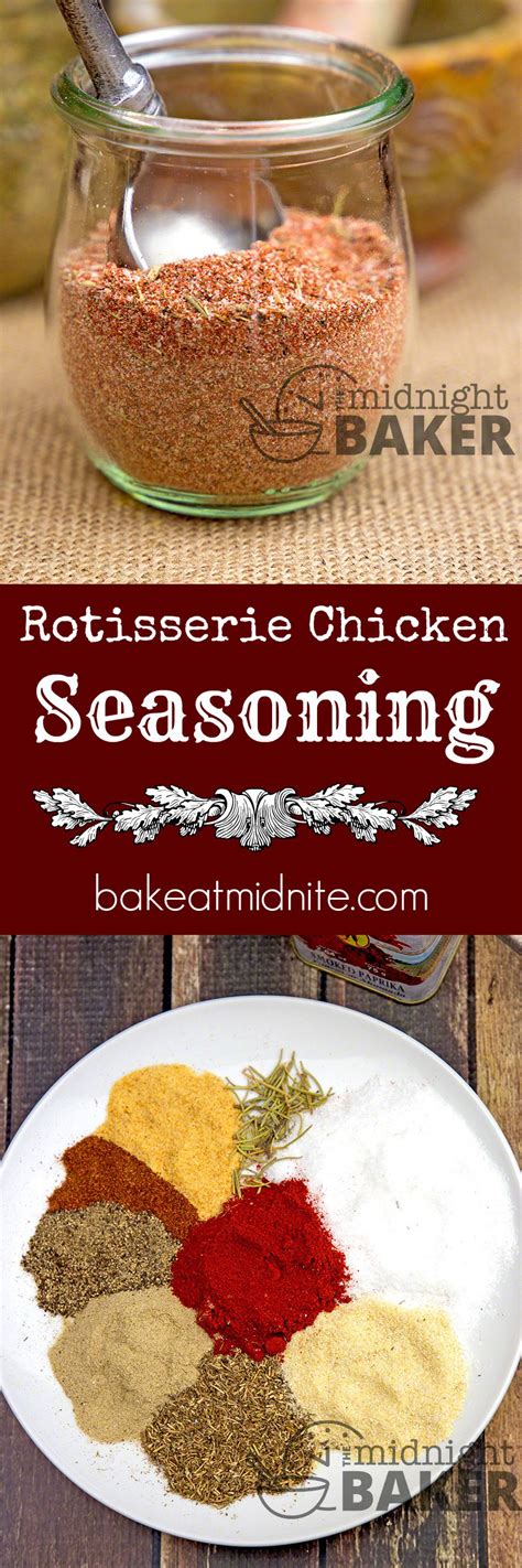 Rotisserie Chicken Seasoning - The Midnight Baker