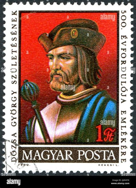 Hungary Circa Postage Stamp Printed In Hungary Dedicated To