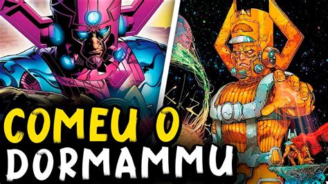 Galactus Maiores Feitos De Poder Do Devorador De Mundos Youtube