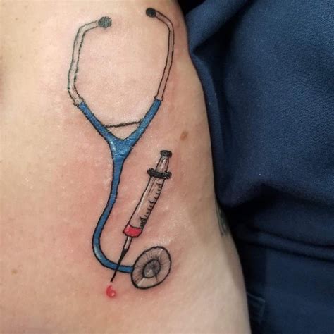 Update More Than 77 Small Stethoscope Tattoo Latest In Cdgdbentre