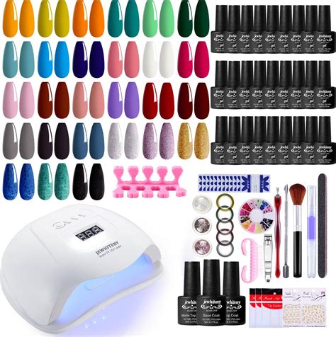 Amazon Clara Colors Polygel Extension Gel Nail Kit 8 Colors