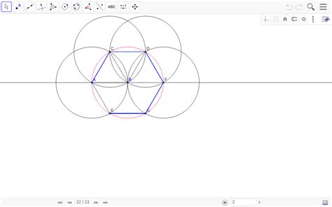 Hexagon Construction Geogebra