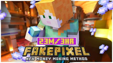 DWARVEN MINE NEW MONEY MAKING METHOD IN FAKEPIXEL SKYBLOCK MINECRAFT