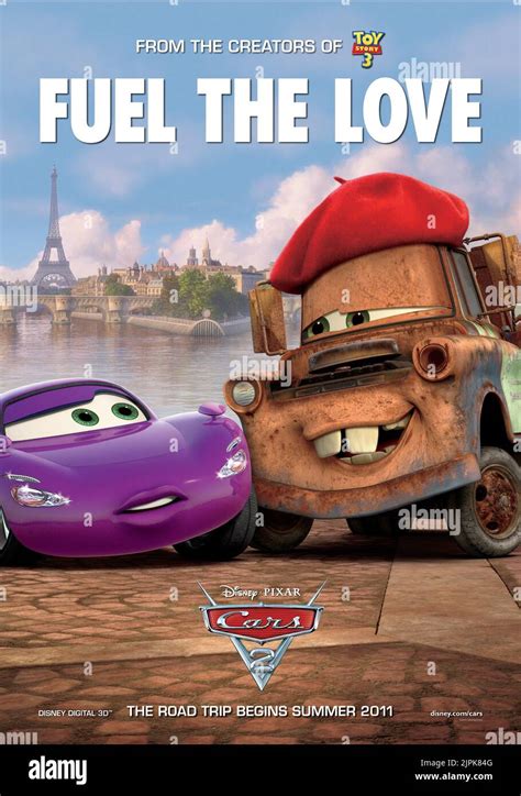Official Cars 2 Movie Poster