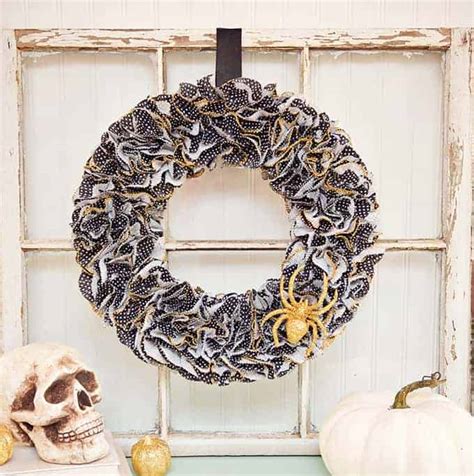 Diy Halloween Wreaths Retro Housewife Goes Green