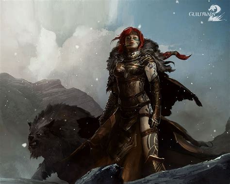 Eir Guild Wars 2 Concept Art Guild Wars 2 Fantasy Warrior Warrior