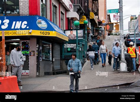 103rd Street In Harlem New York City Street Stock Photo Royalty Free