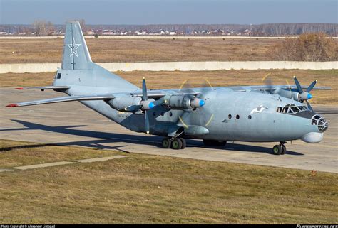 Yellow Russian Federation Air Force Antonov An Bk Photo By