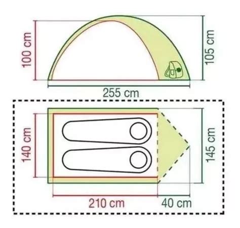 Carpa Coleman Darwin Personas Mm Camping Full Fly En Venta En