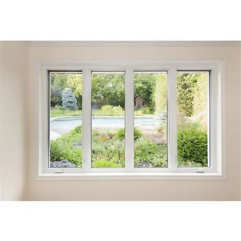 White Residential Commercial Upvc Casement Windows At Rs Unit In