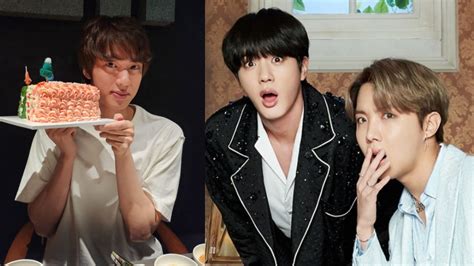 J Hope Surprises Jin Before Military Enlistment Bts Members Sweet