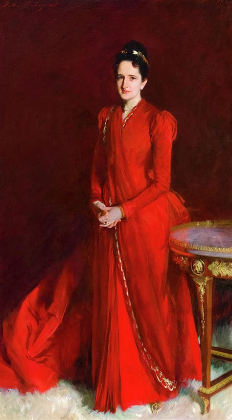 Margaret Louisa Vanderbilt Mrs Elliott Fitch Shepard Painting By John