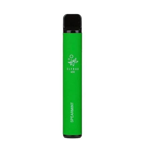 Elf Bar 600 Spearmint Disposable Vape Aims Traders